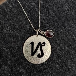 Zoë Chicco Sterling Silver Capricorn Necklace